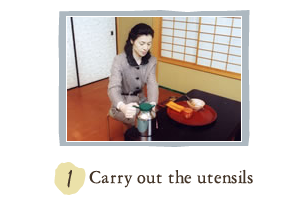 1 Carry out the utensils