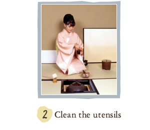 2. Clean the utensils